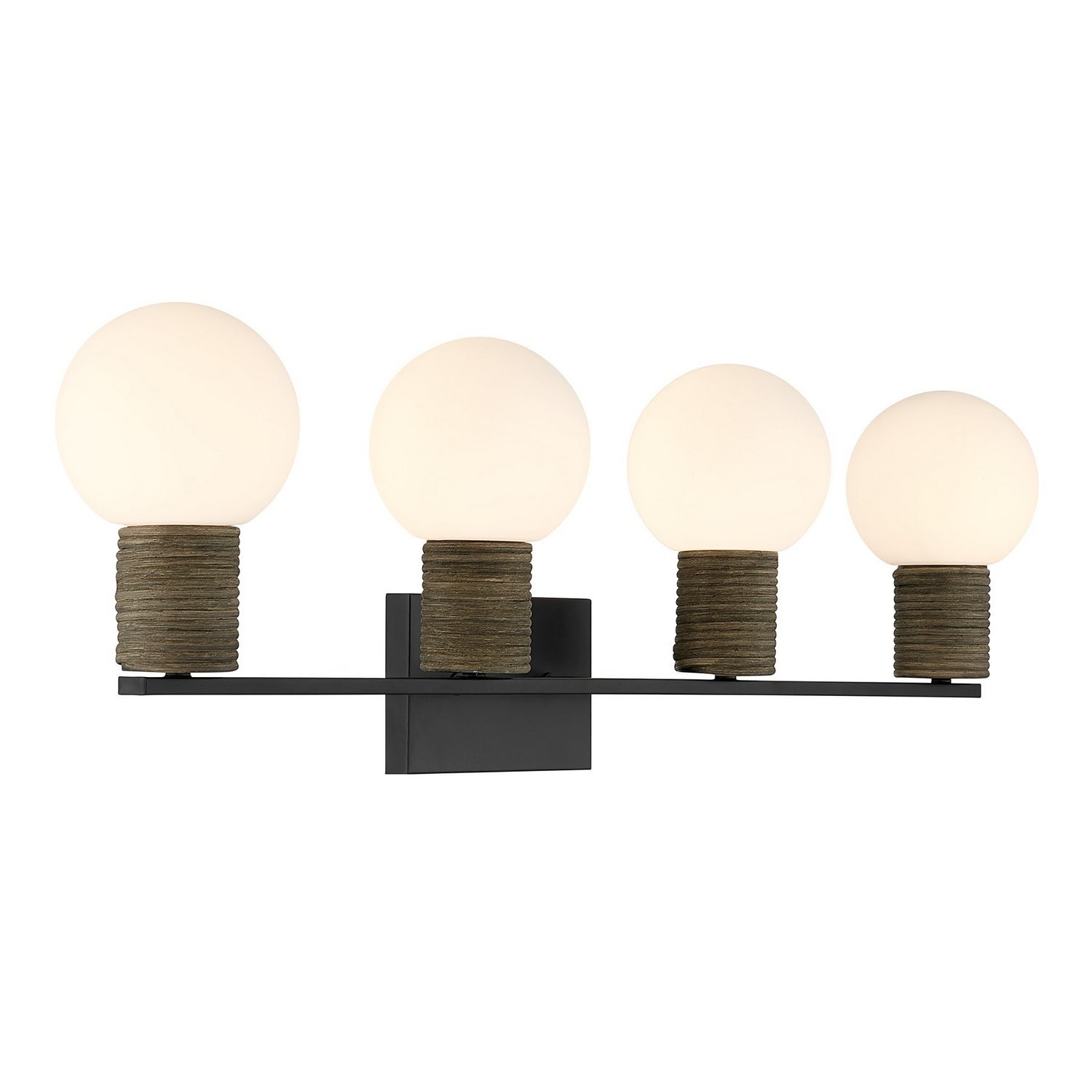 Savoy House - 8-4081-4-BK - Four Light Bathroom Vanity - Jarrell - Matte Black