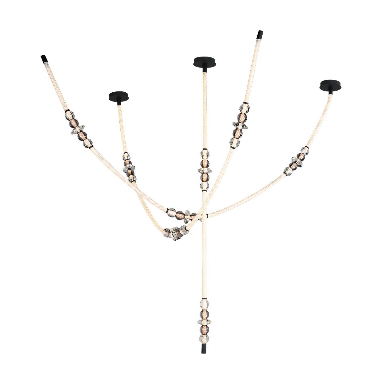 Lib & Co. Canada - 12414-02 - LED Chandelier - Alcamo - Matte black