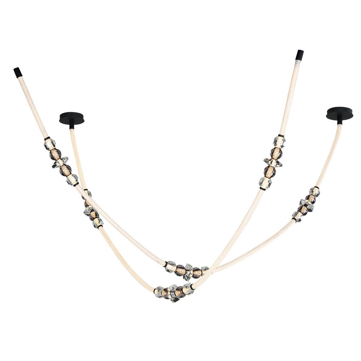 Lib & Co. Canada - 12415-02 - LED Chandelier - Alcamo - Matte black