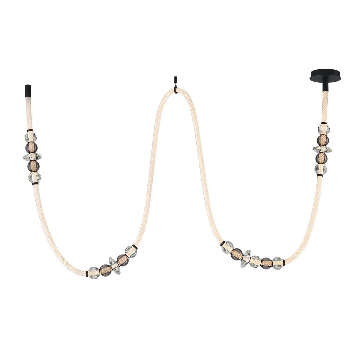 Lib & Co. Canada - 12416-02 - LED Chandelier - Alcamo - Matte black