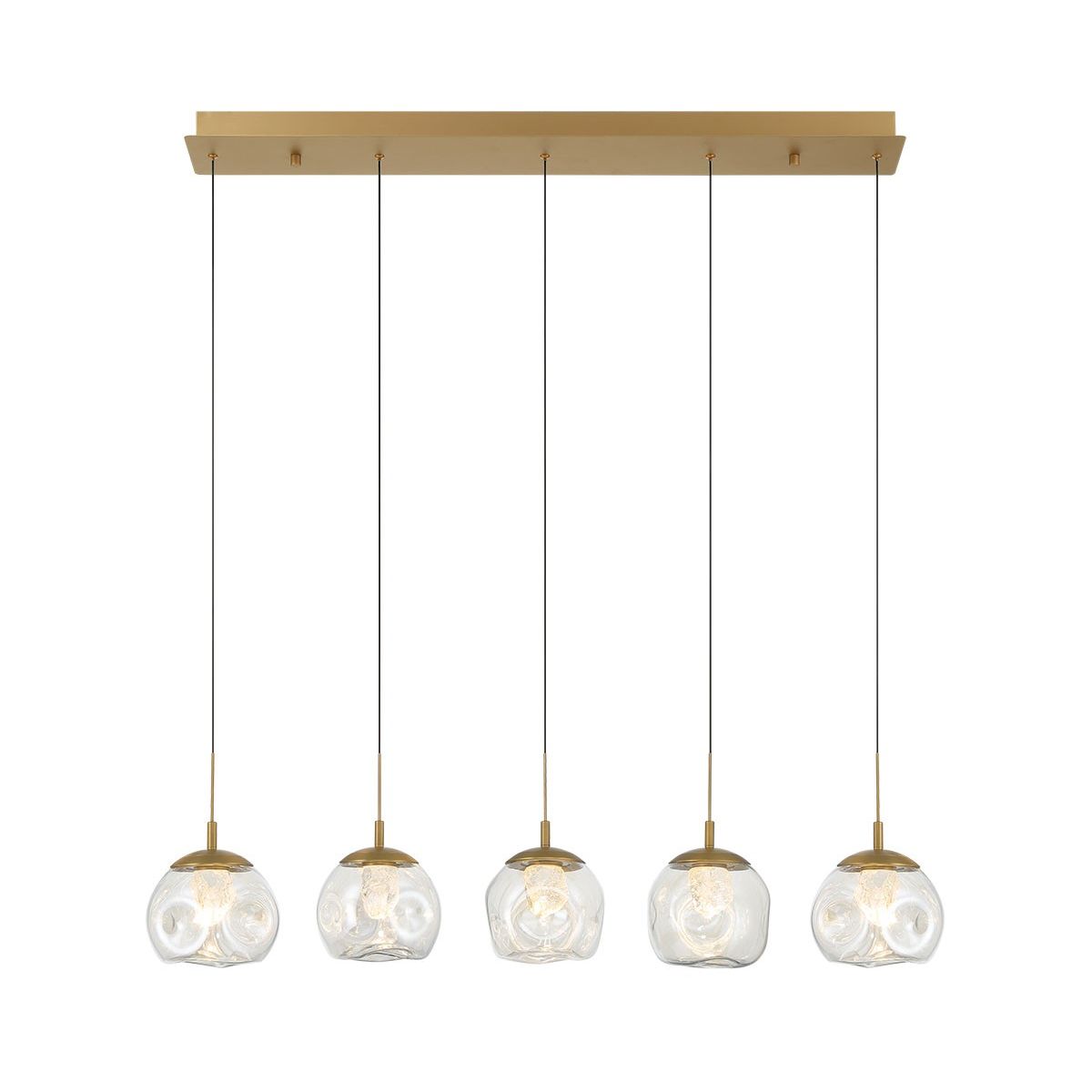 Lib & Co. Canada - 12444-030 - LED Chandelier - Camerino - Painted antique brass