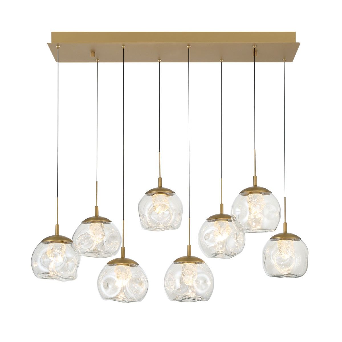 Lib & Co. Canada - 12445-030 - LED Chandelier - Camerino - Painted antique brass