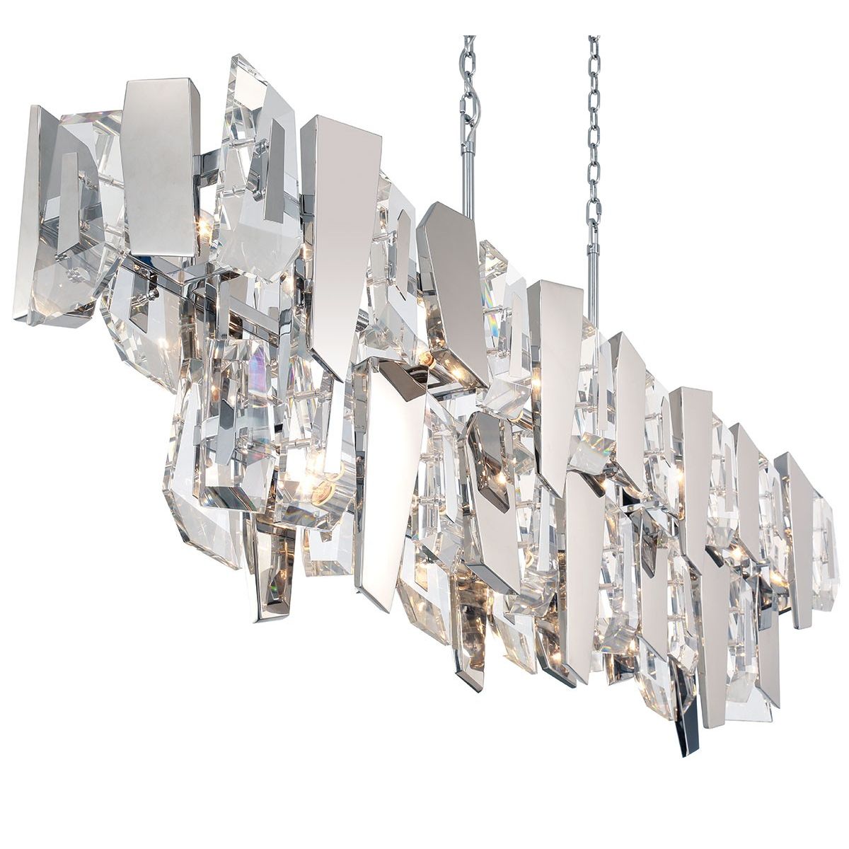 Lib & Co. Canada - 12404-01 - 14 Light Linear Chandelier - Castellana - Chrome