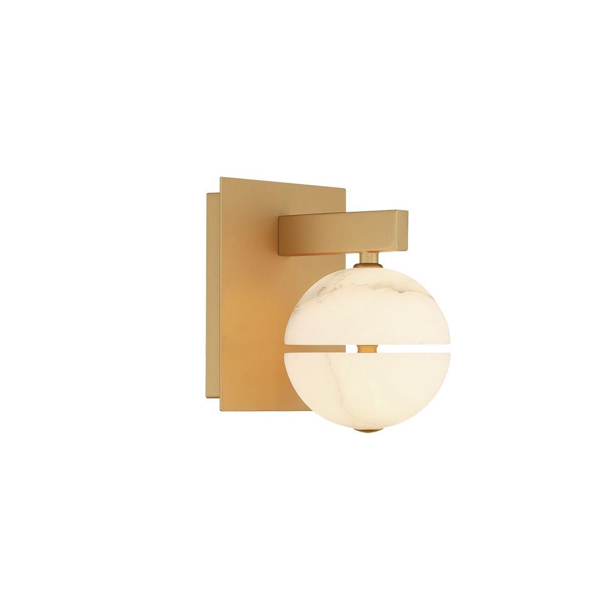 Lib & Co. Canada - 12350-030 - LED Wall Mount - Corfu - Painted antique brass