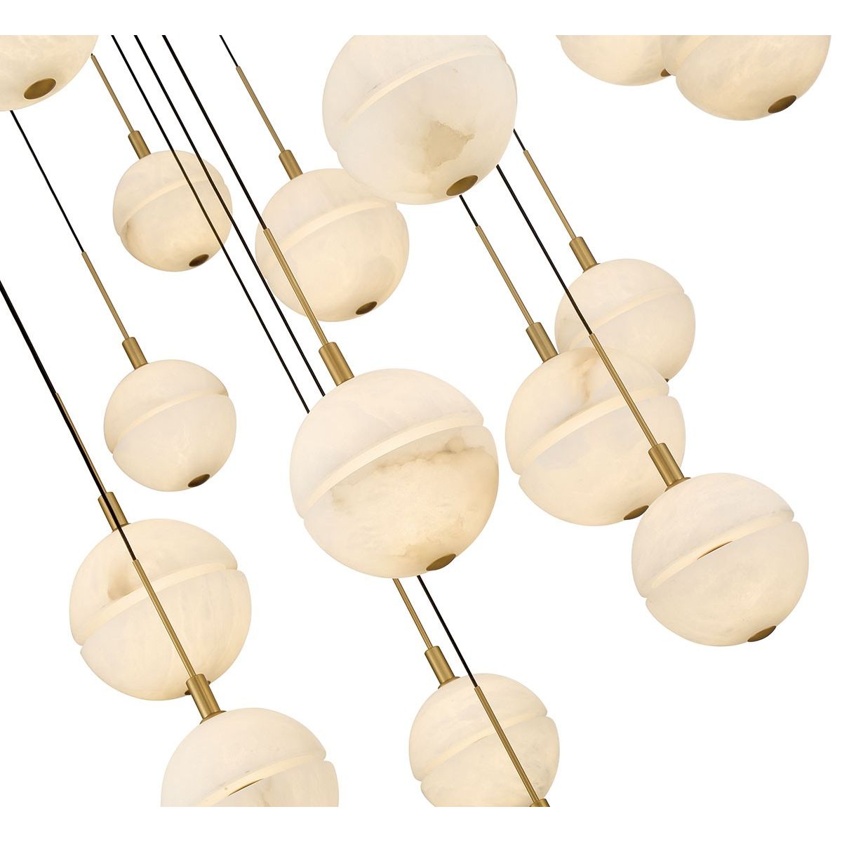 Lib & Co. Canada - 12371-02 - LED Chandelier - Corfu - Black