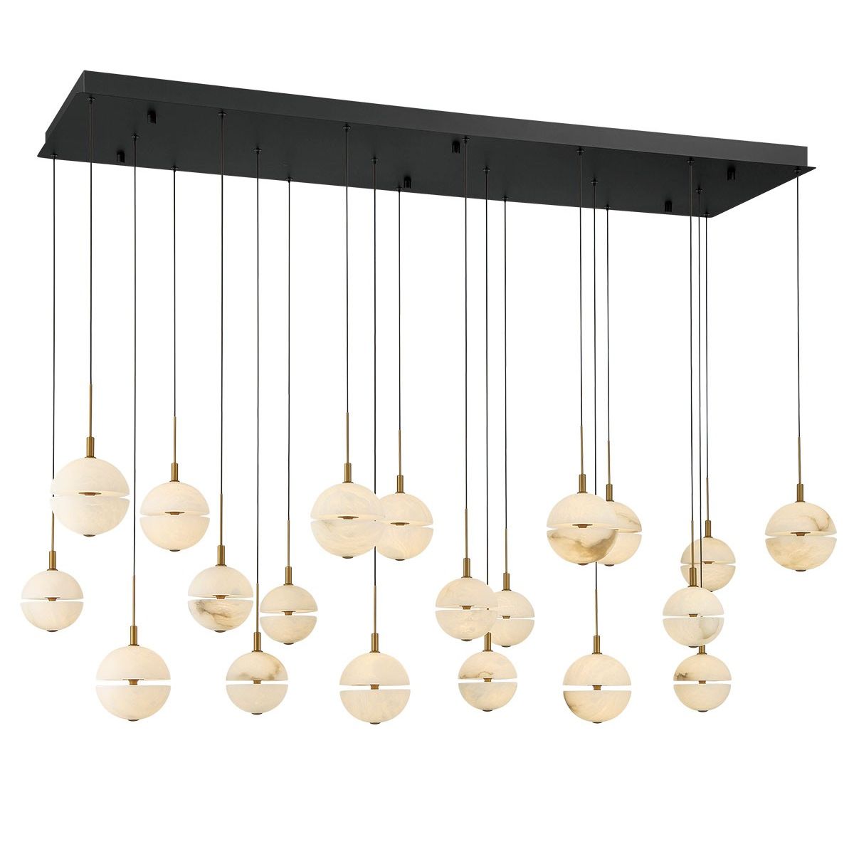 Lib & Co. Canada - 12378-02 - LED Suspendu - Corfou - Noir