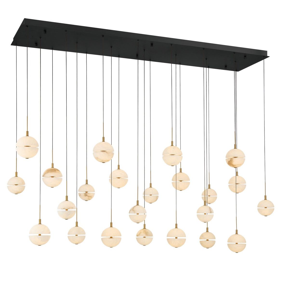 Lib & Co. Canada - 12379-02 - LED Suspendu - Corfou - Noir