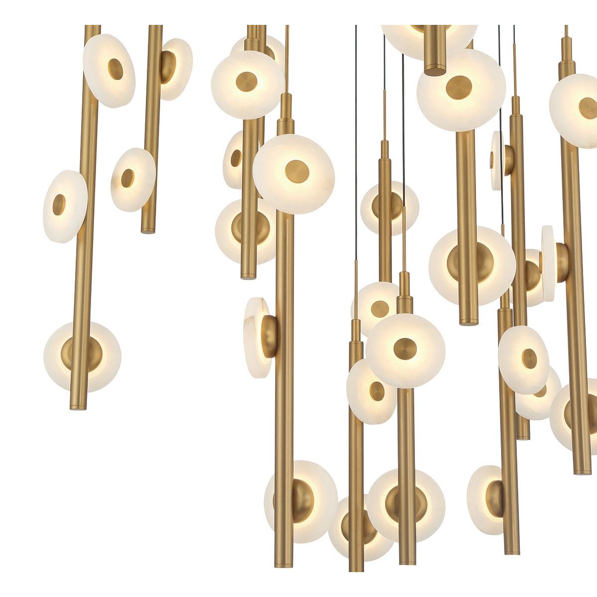 Lib & Co. Canada - 12365-02 - LED Chandelier - Etna - Black