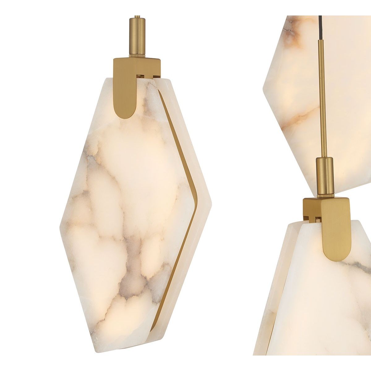 Lib & Co. Canada - 12382-030 - LED Chandelier - Kosmos - Painted antique brass