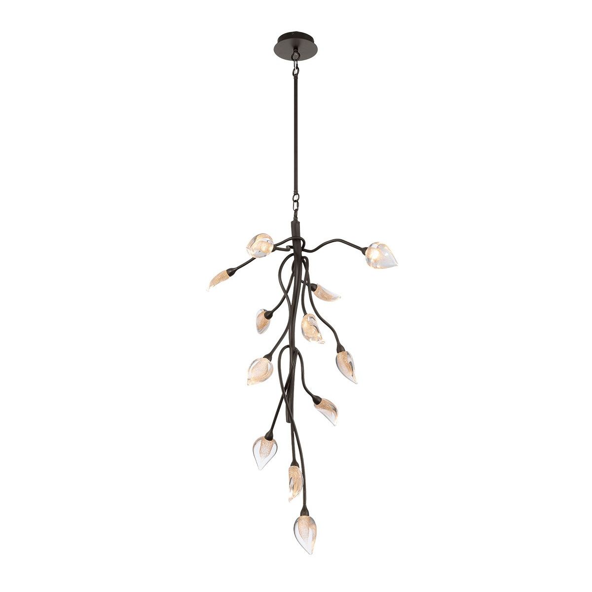 Lib & Co. Canada - 12307-043 - LED Chandelier - Modena - Black with gold accent