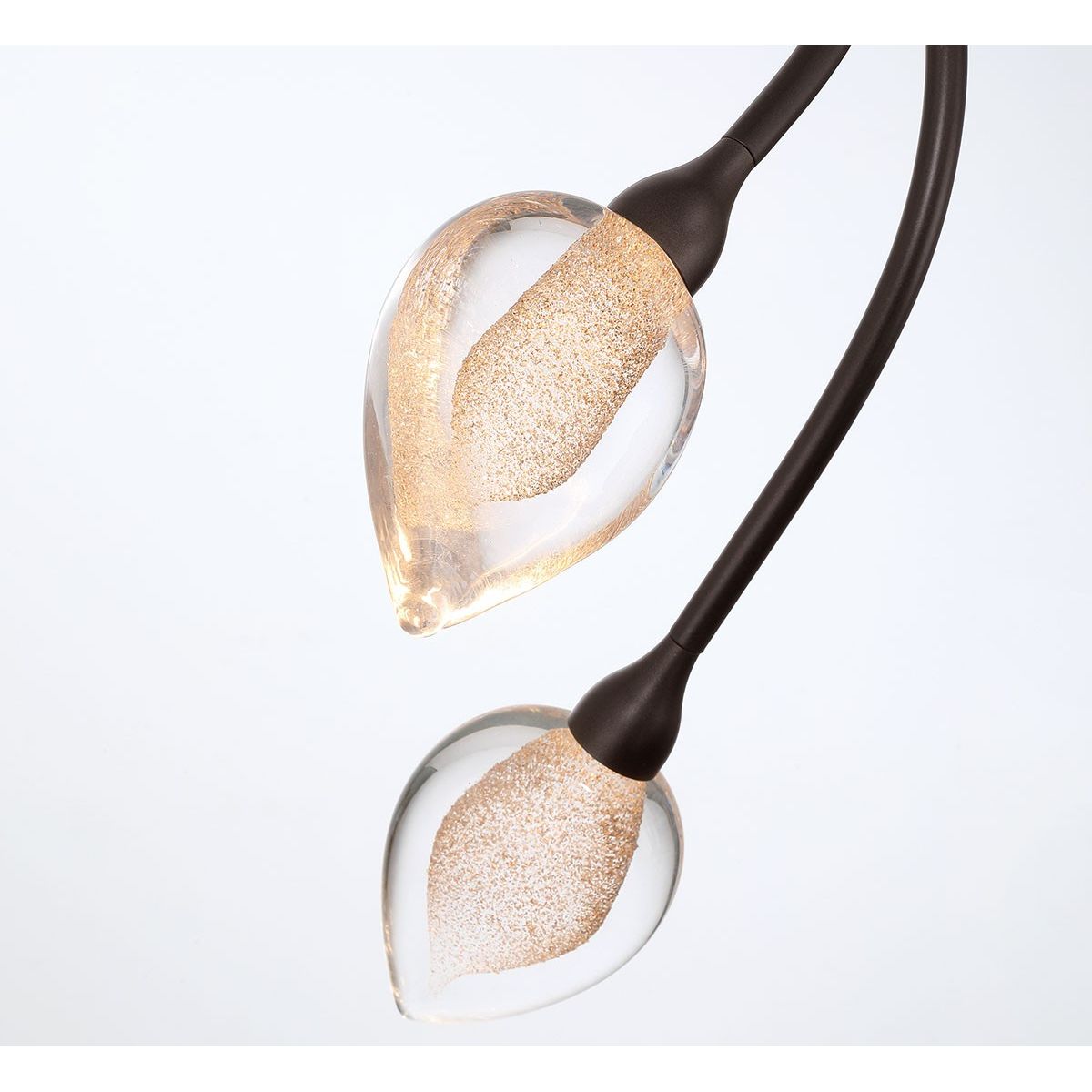 Lib & Co. Canada - 12307-043 - LED Chandelier - Modena - Black with gold accent