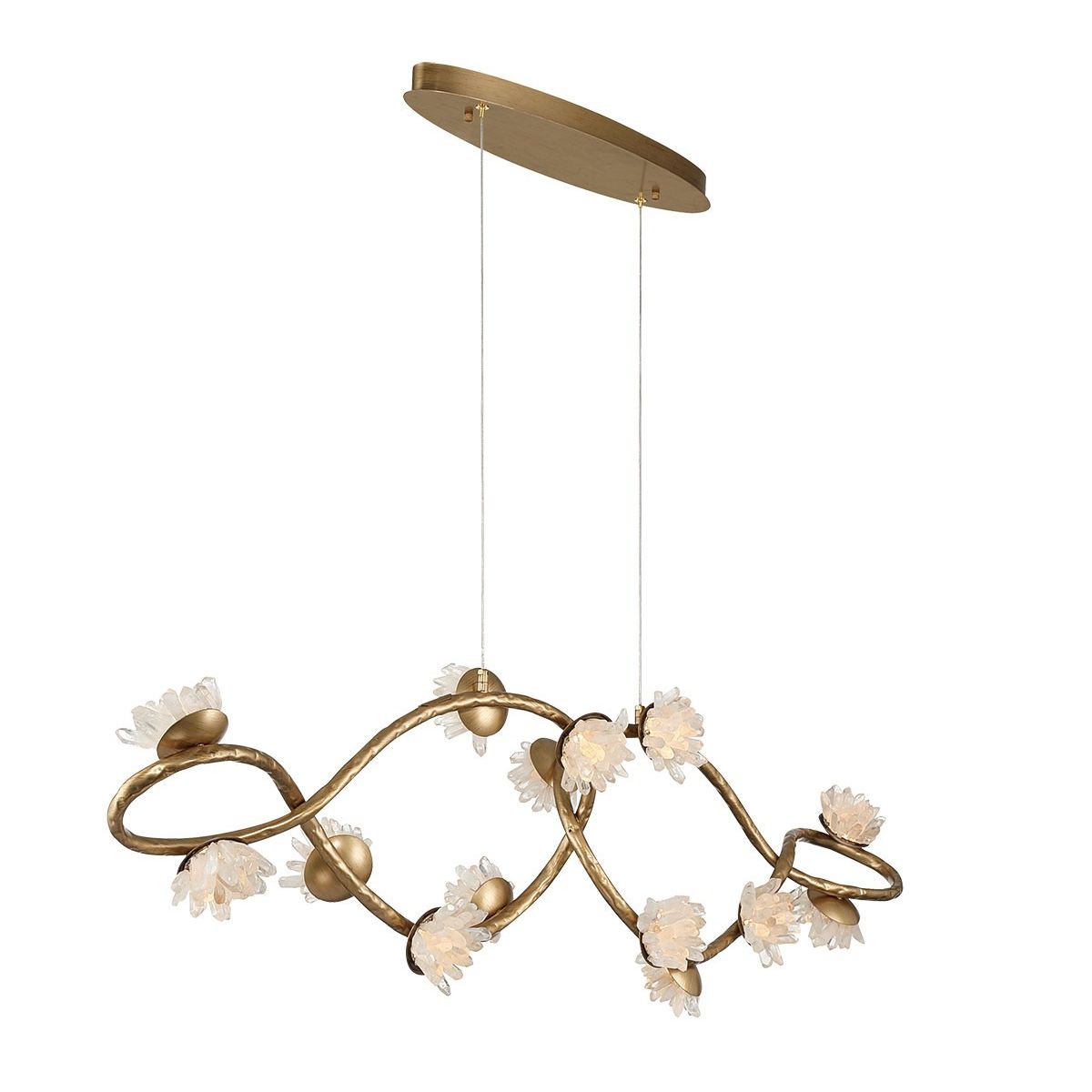 Lib & Co. Canada - 12333-061 - LED Chandelier - Philia - Antique bronze