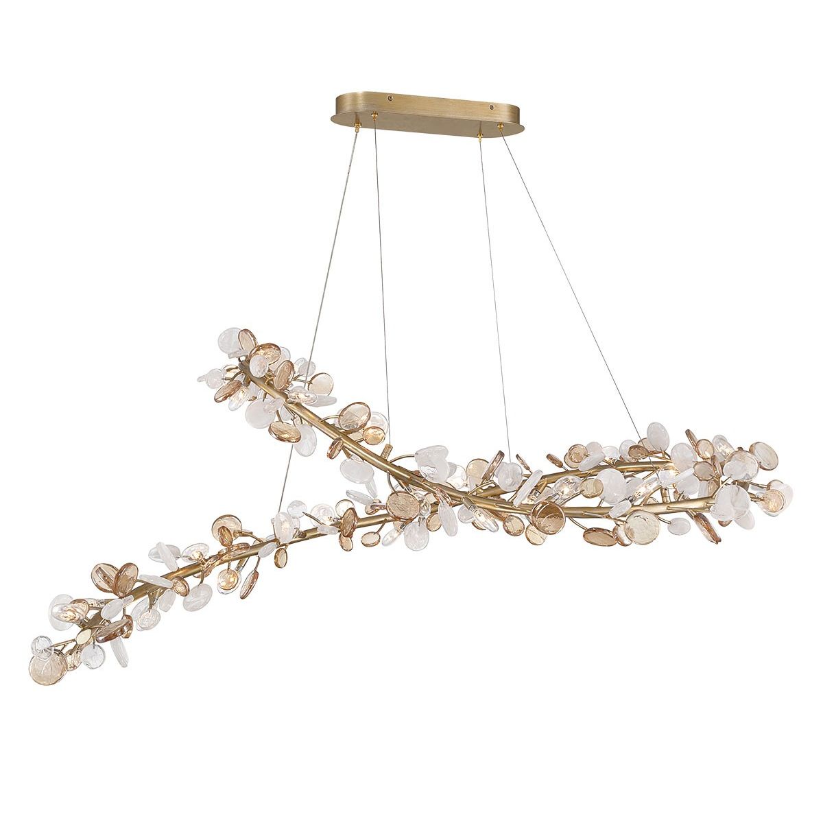 Lib & Co. Canada - 12222-057 - LED Chandelier - Pisa - Antique gold