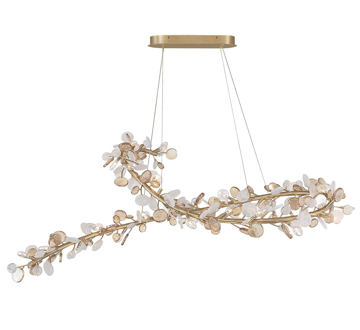 Lib & Co. Canada - 12223-057 - LED Chandelier - Pisa - Antique gold