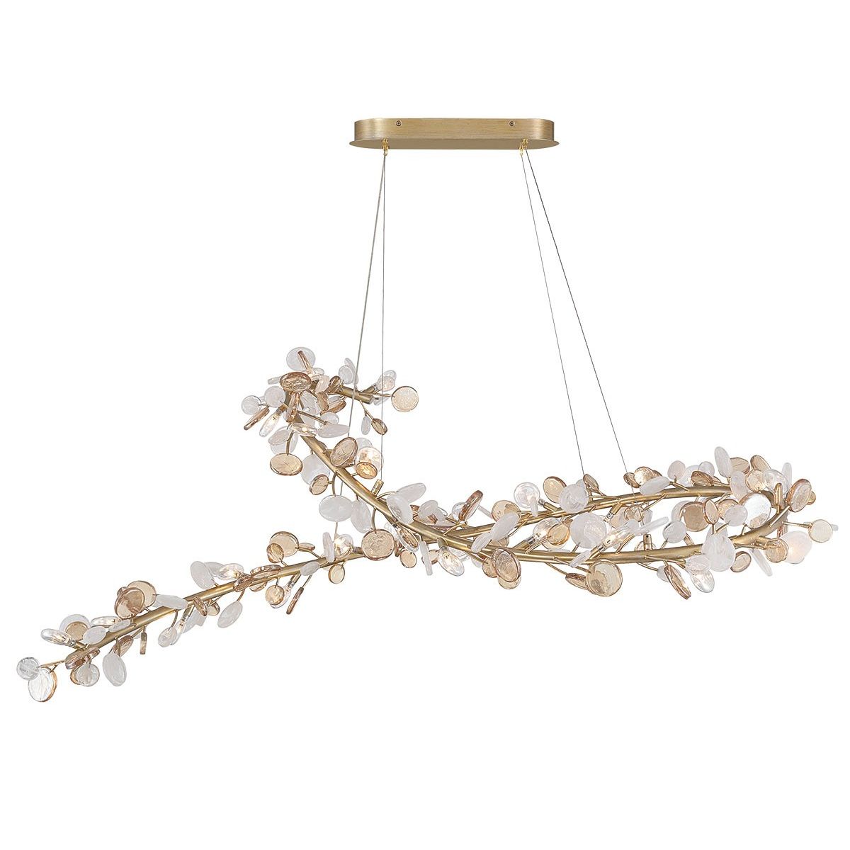 Lib & Co. Canada - 12223-057 - LED Chandelier - Pisa - Antique gold