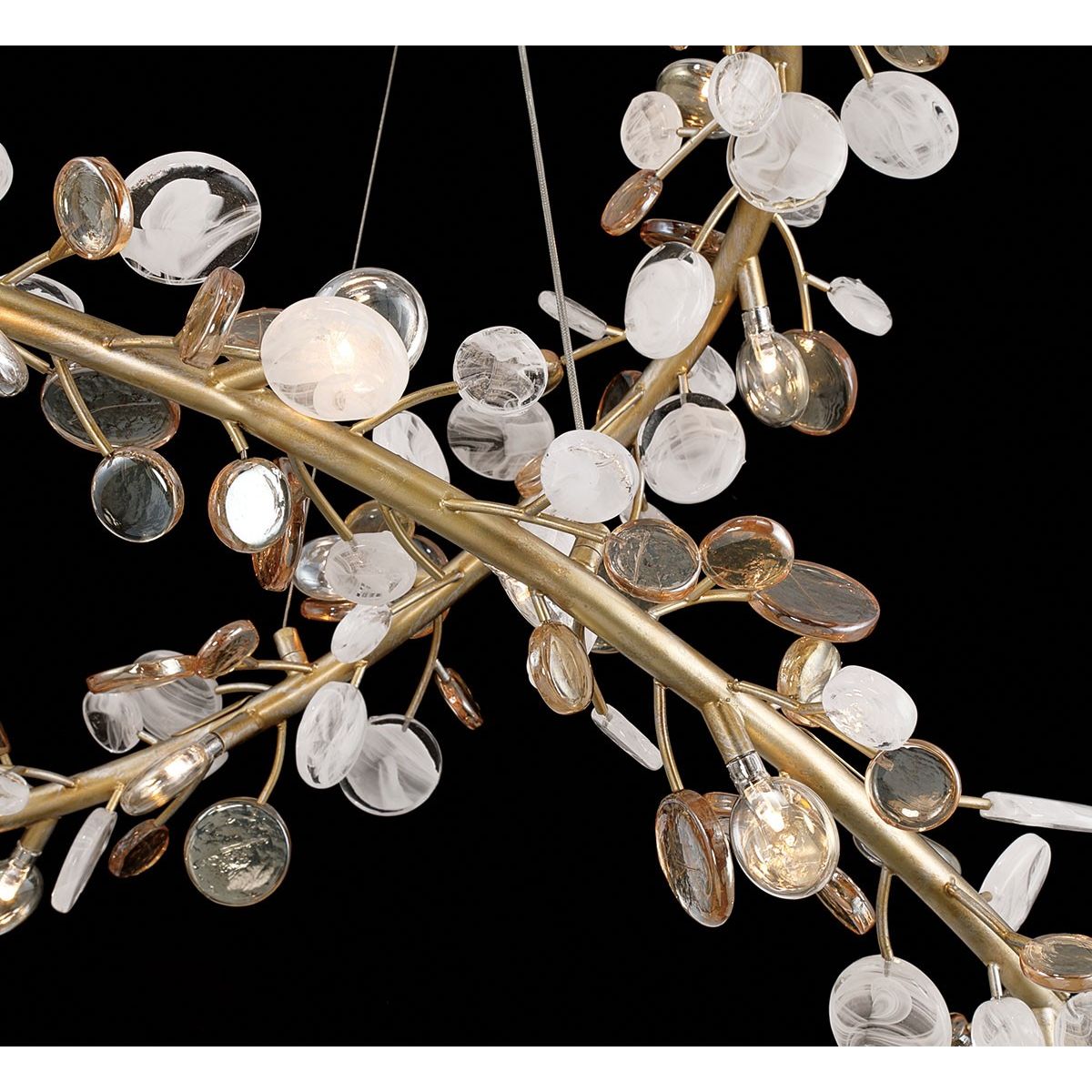 Lib & Co. Canada - 12223-057 - LED Chandelier - Pisa - Antique gold