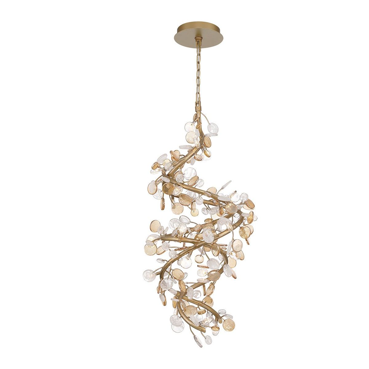 Lib & Co. Canada - 12196-057 - LED Chandelier - Pisa - Antique gold