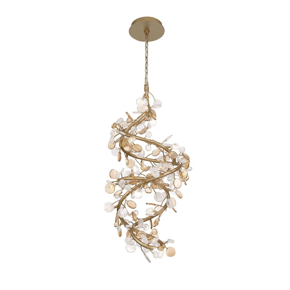 Lib & Co. Canada - 12196-057 - LED Chandelier - Pisa - Antique gold