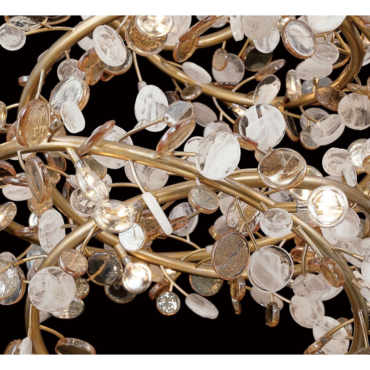 Lib & Co. Canada - 12224-057 - LED Chandelier - Pisa - Antique gold