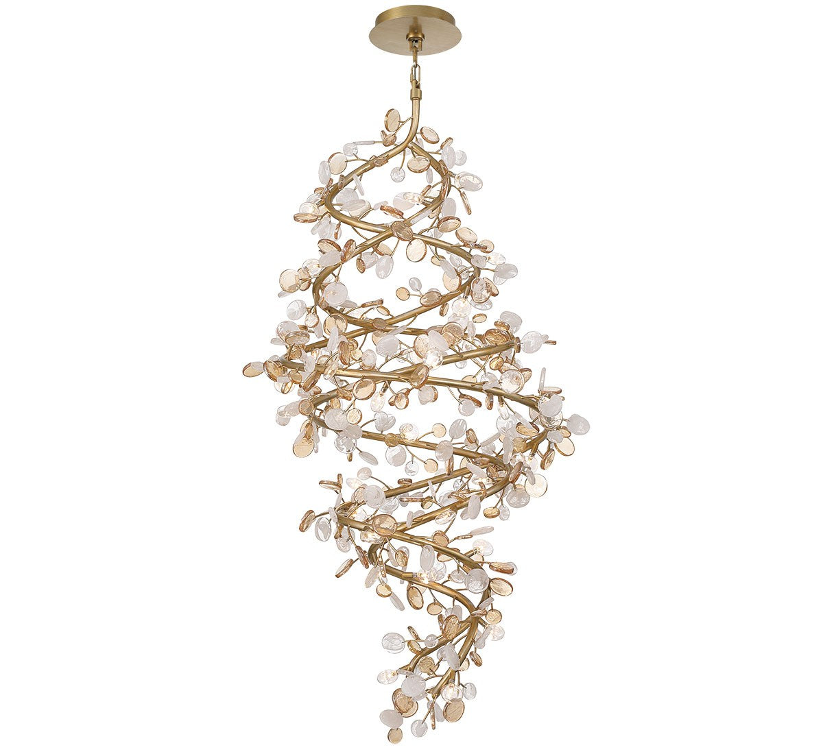 Lib & Co. Canada - 12224-057 - LED Chandelier - Pisa - Antique gold