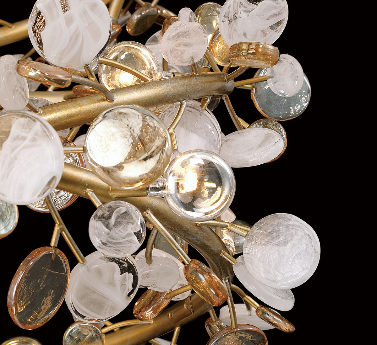 Lib & Co. Canada - 12328-057 - LED Chandelier - Pisa - Antique gold