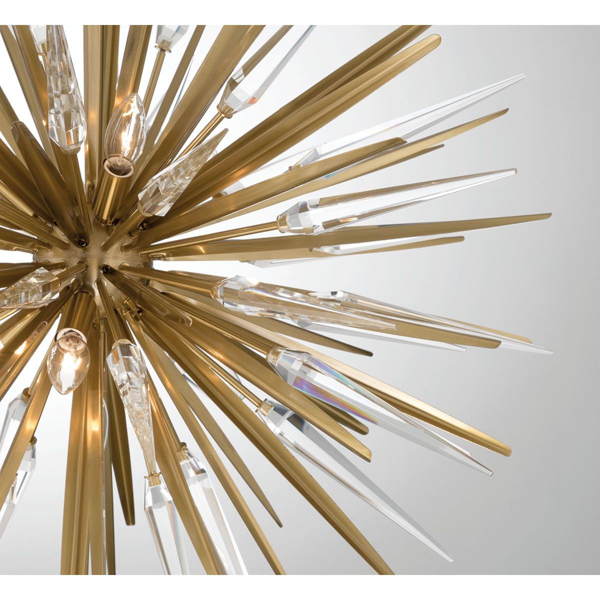 Lib & Co. Canada - 12430-05 - Seven Light Chandelier - Pragma - Soft brass