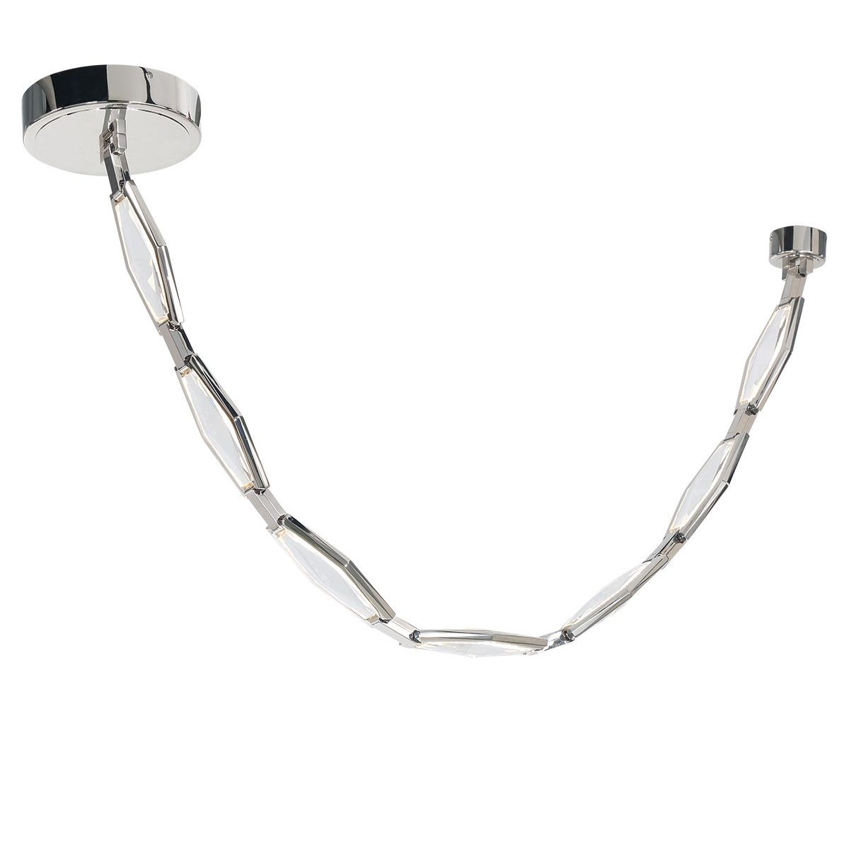 Lib & Co. Canada - 12393-058 - LED Suspendu - Rimini - Nickel poli