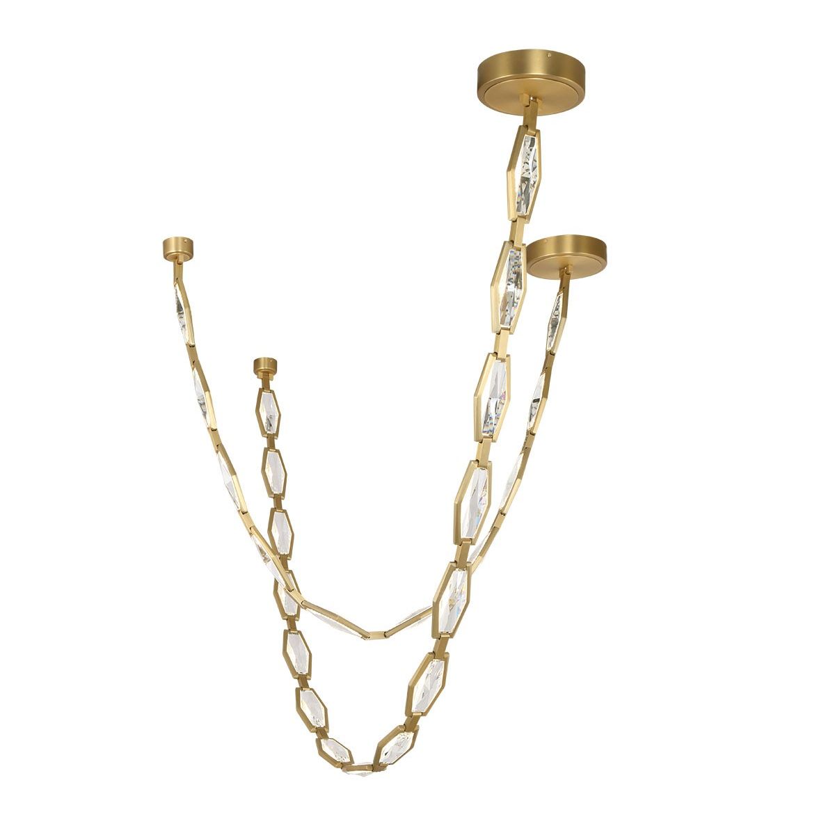 Lib & Co. Canada - 12394-022 - LED Suspendu - Rimini - Laiton vieilli