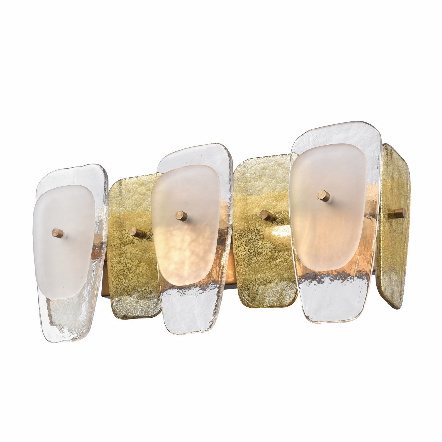 Arabela Lighting - 85205-2 - Applique murale deux lumières - Strata - Laqué or