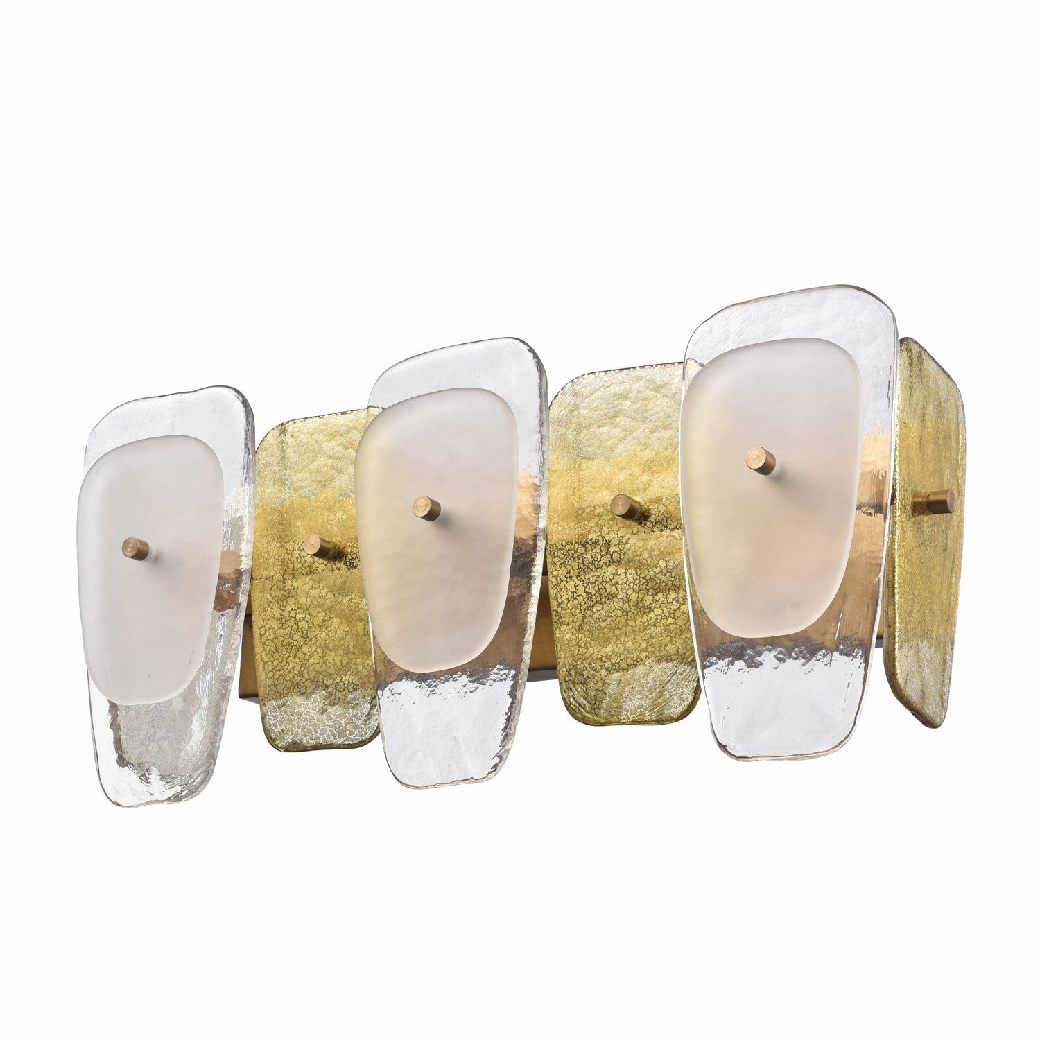 Arabela Lighting - 85205-2 - Applique murale deux lumières - Strata - Laqué or