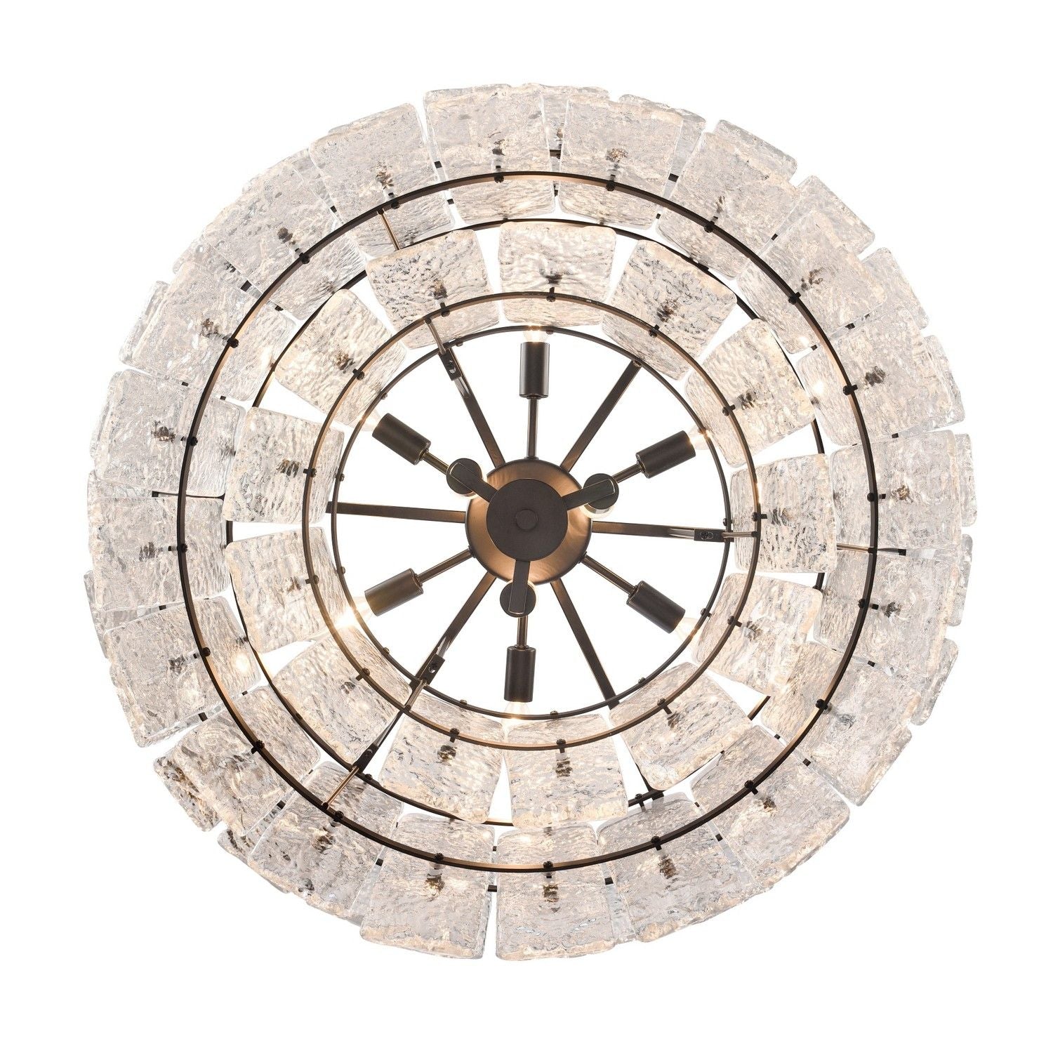 Arabela Lighting - 85251-9 - Neuf lumières Suspension - Sophie - Noir mat