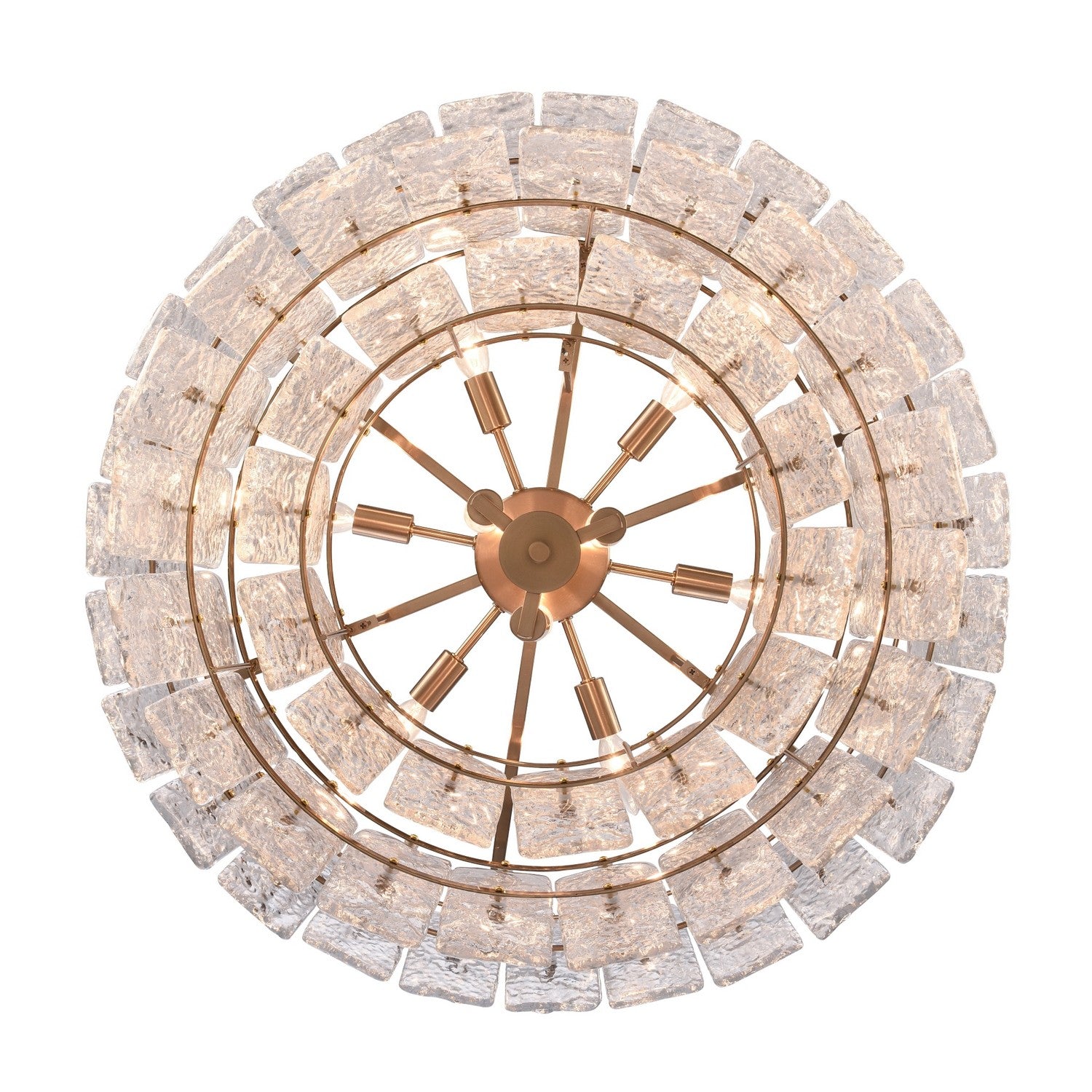Arabela Lighting - 85351-9 - Neuf lumières Suspension - Sophie - Or laqué