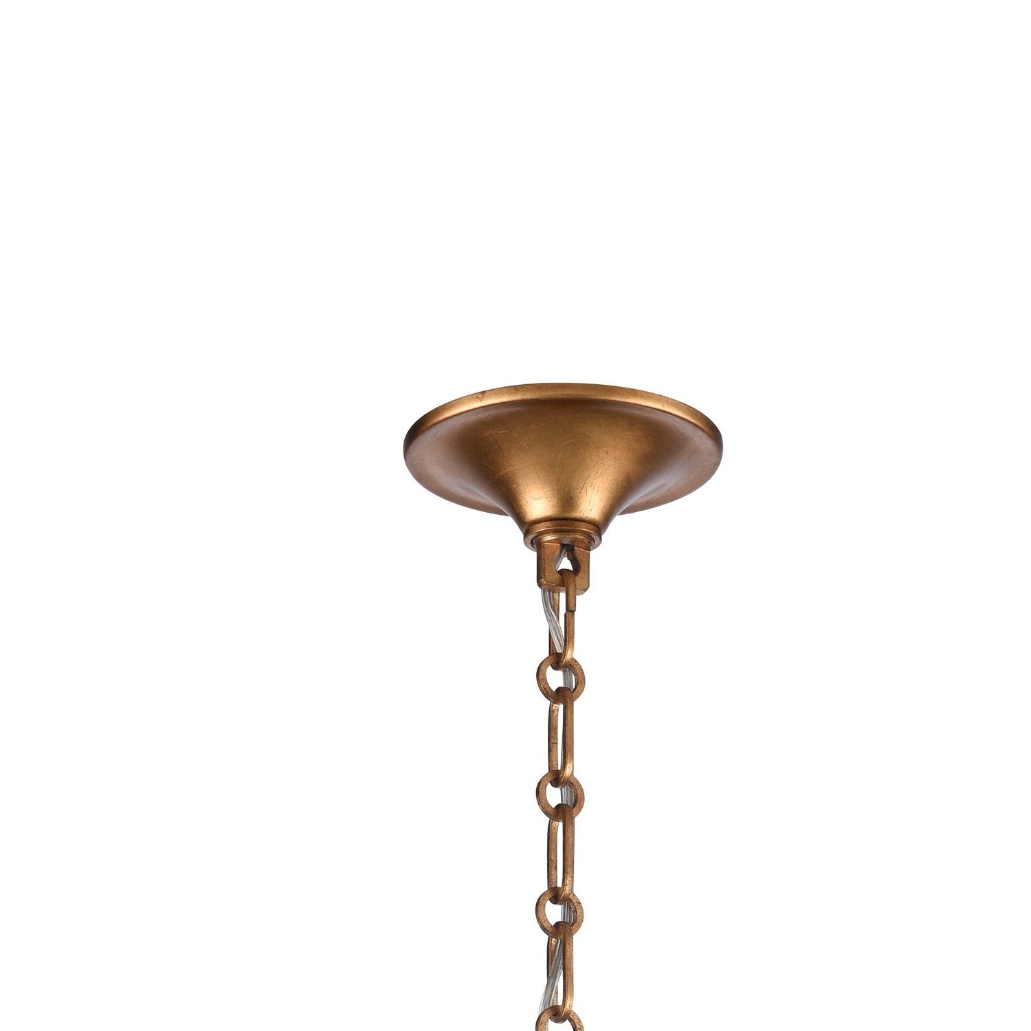 Arabela Lighting - 85491-6 - Six Light Pendant - Fiore - Antique Gold Leaf