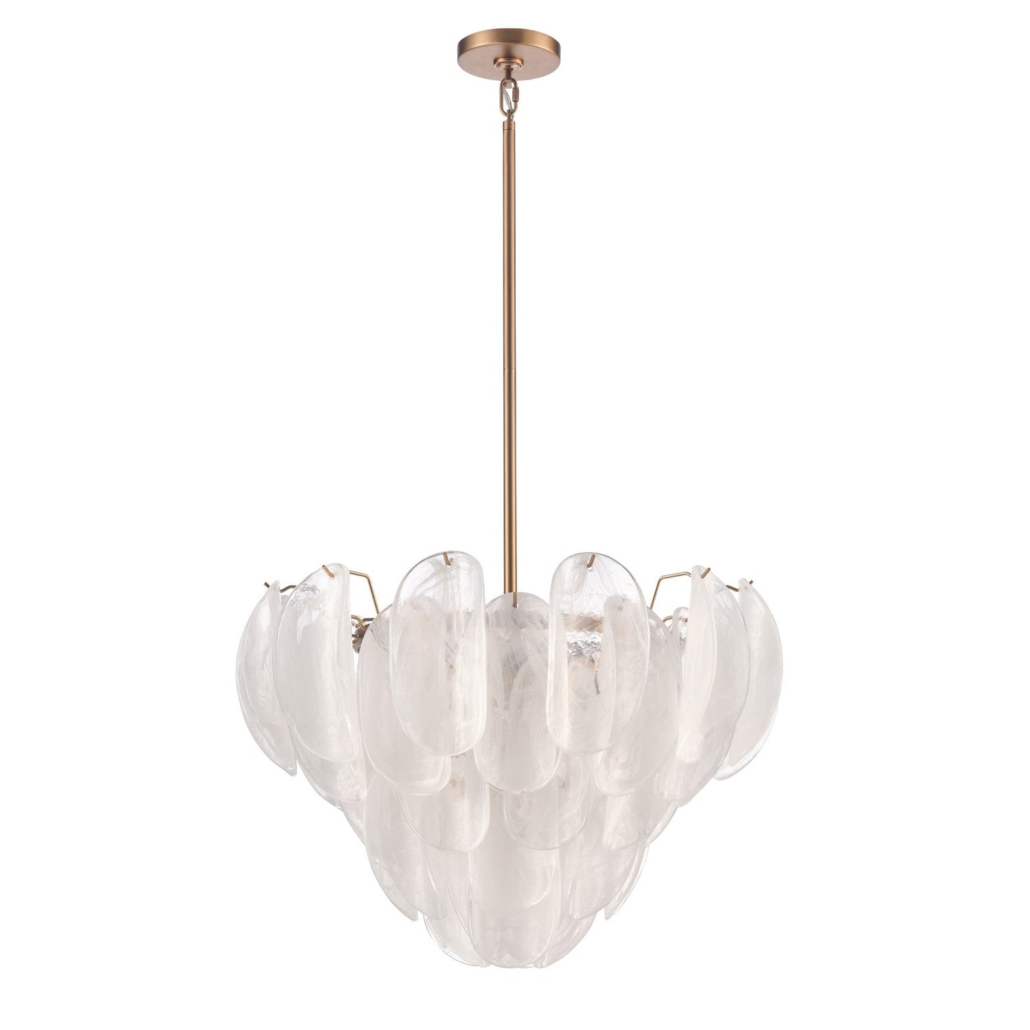 Arabela Lighting - 85410-7 - Sept lumières Suspension Château - Laiton satiné