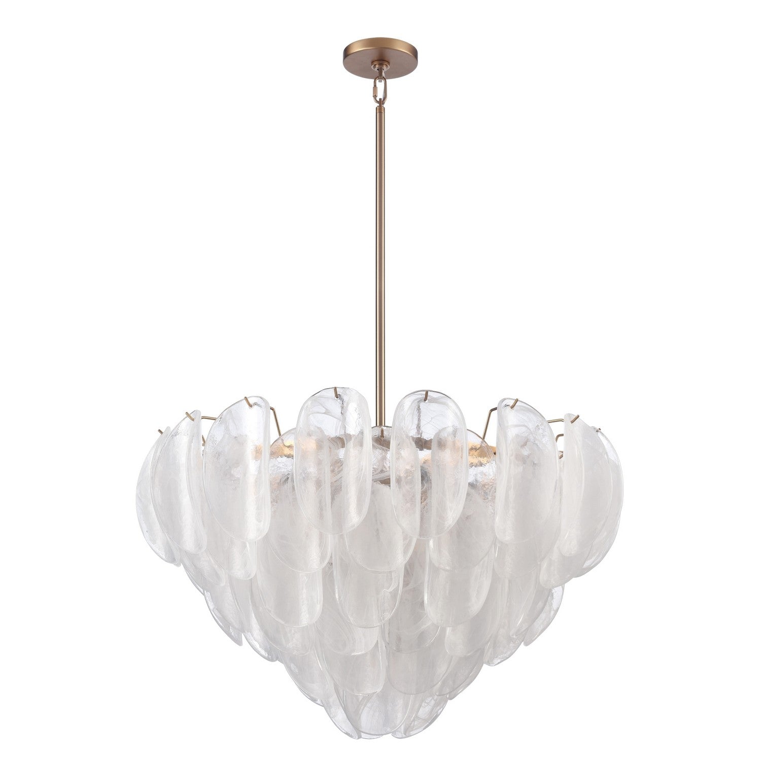 Arabela Lighting - 85411-13 - Luminaire à 13 lampes Suspension Château - Laiton satiné