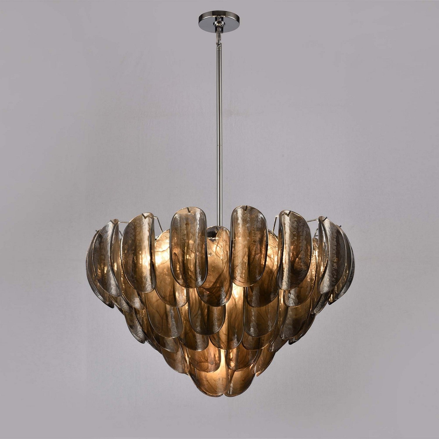 Arabela Lighting - 85511-13 - Luminaire 13 lumières Suspension - Château - Chrome poli