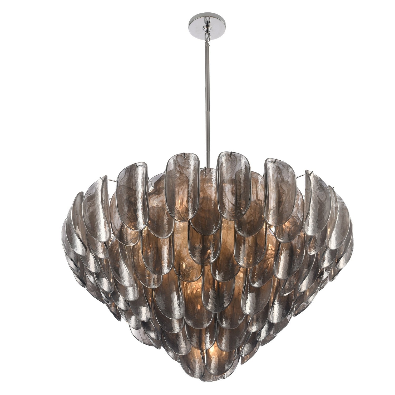 Arabela Lighting - 85512-17 - 17 lampes Suspension - Château - Chrome poli