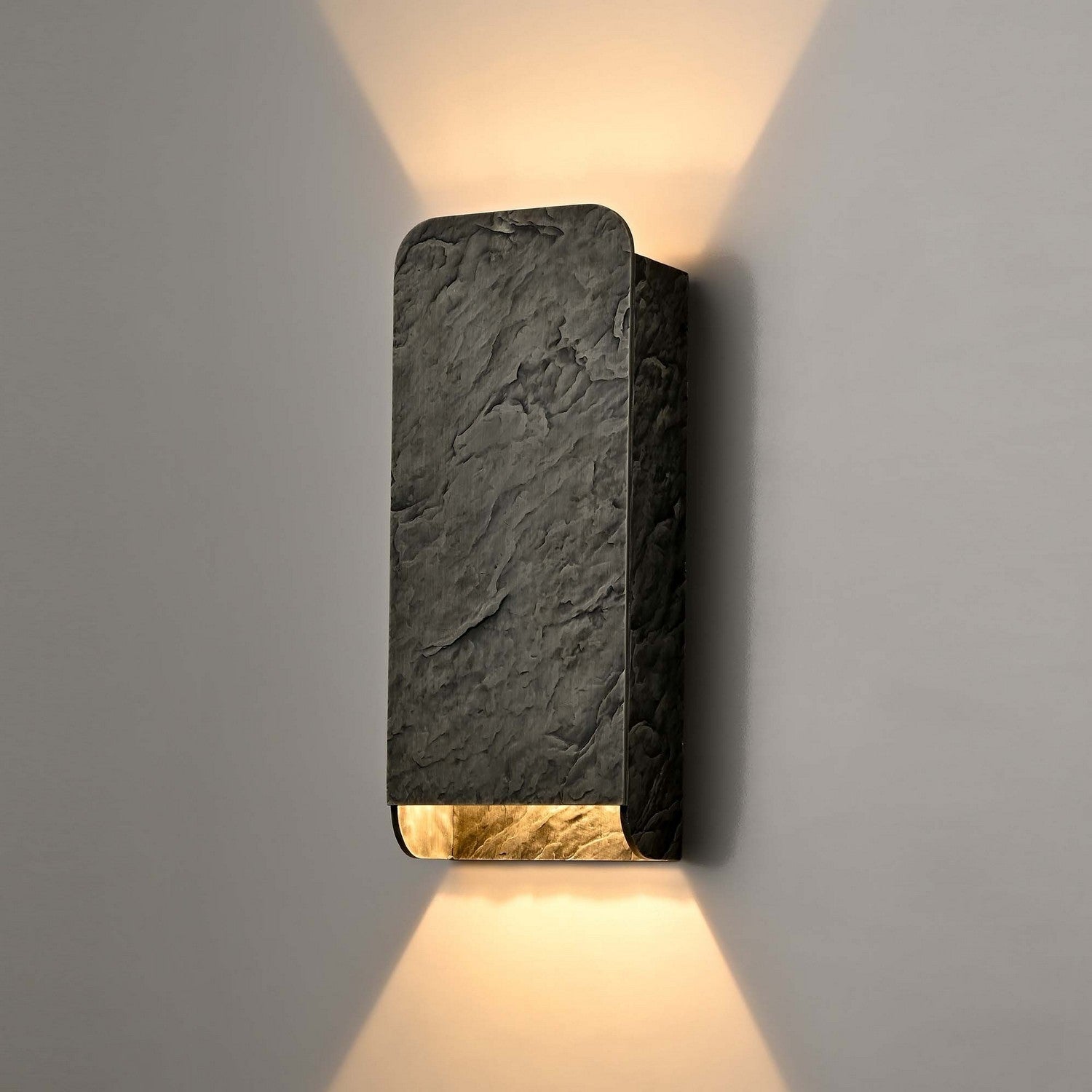Arabela Lighting - 65011 - Éclairage extérieur LED Murale - Stellis - Gris-Bronze