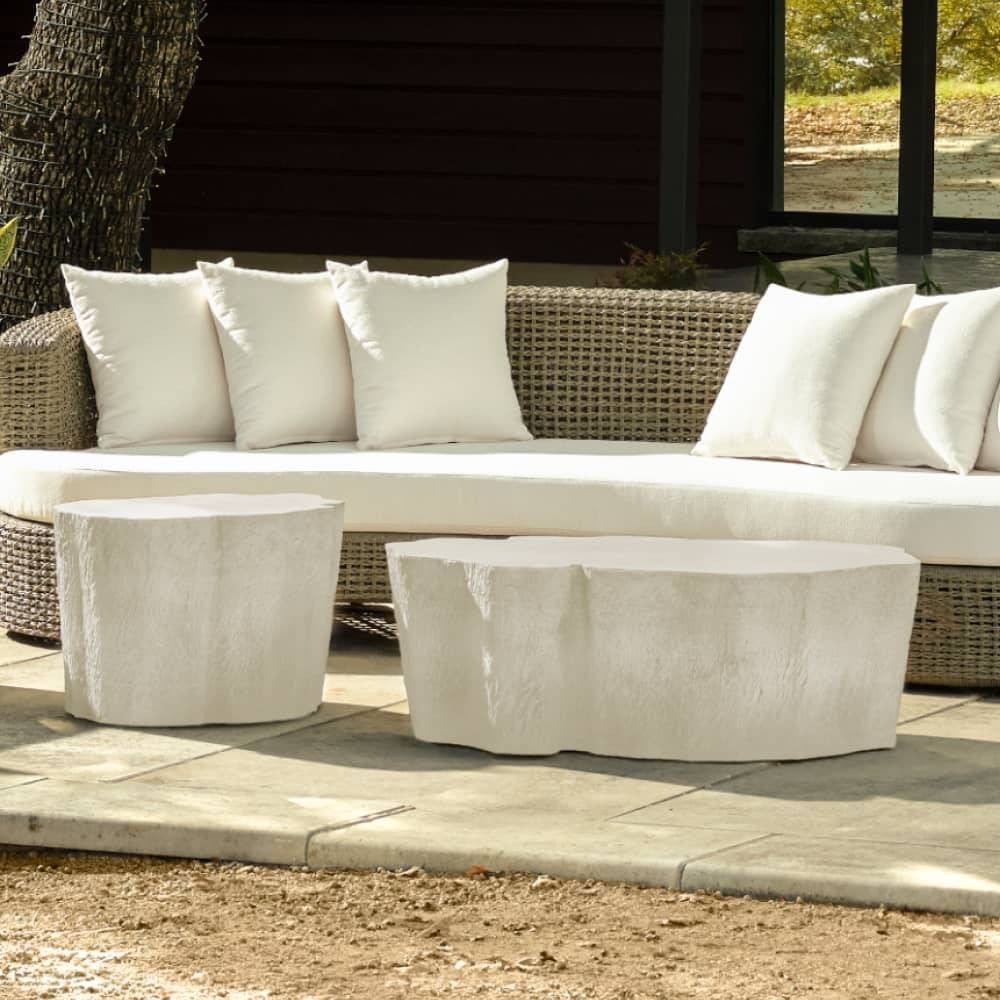Arteriors - FES17 - Outdoor End Table - Meramec - Light Tuscan