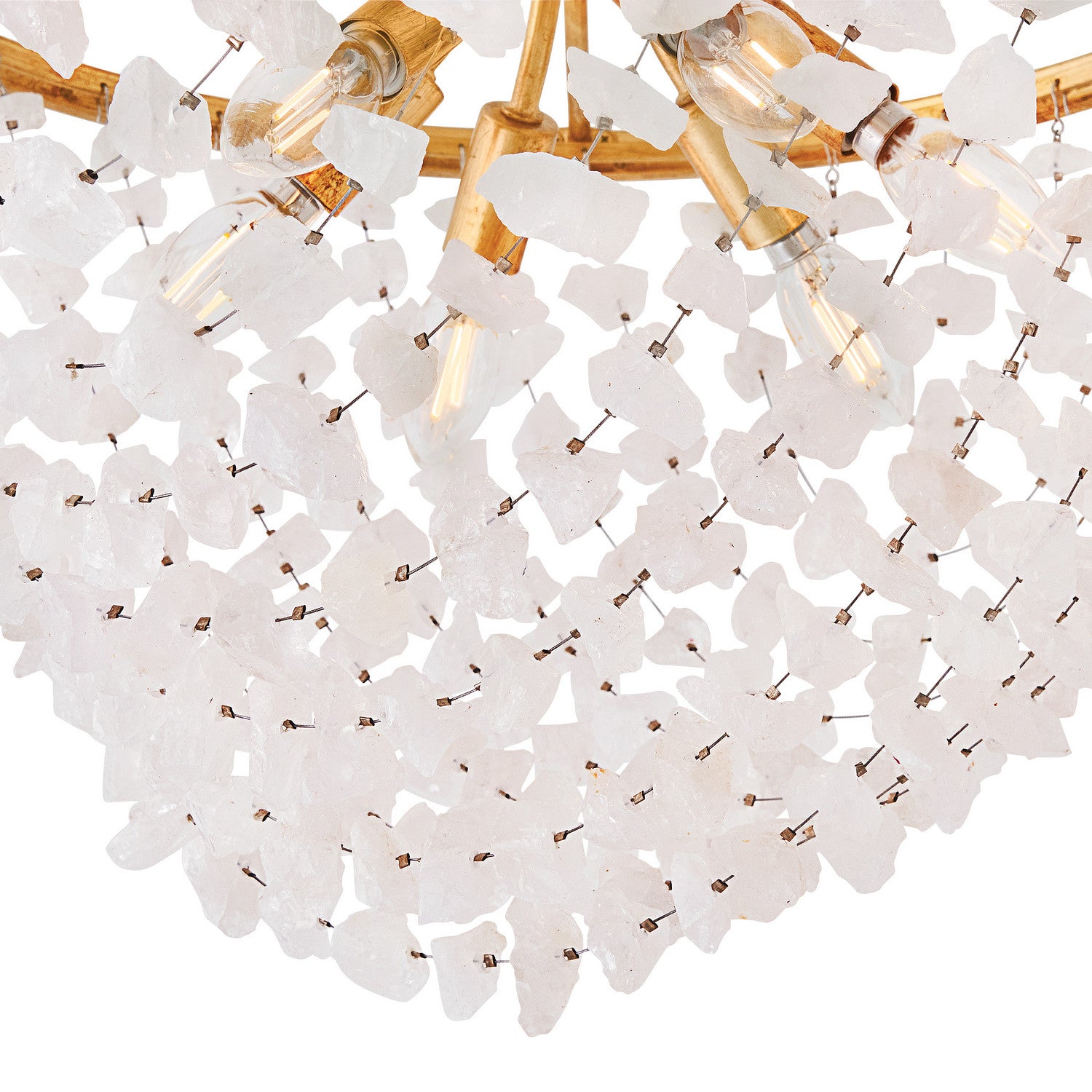 Fredrick Ramond Canada - FR41591DA - Semi-LEDPlafonnier - Myra - Laiton vieilli