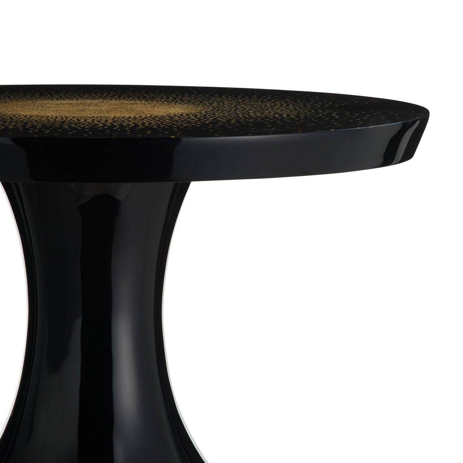Arteriors - FES20 - Table d'appoint - Altair - Ivoire grillé/Noir