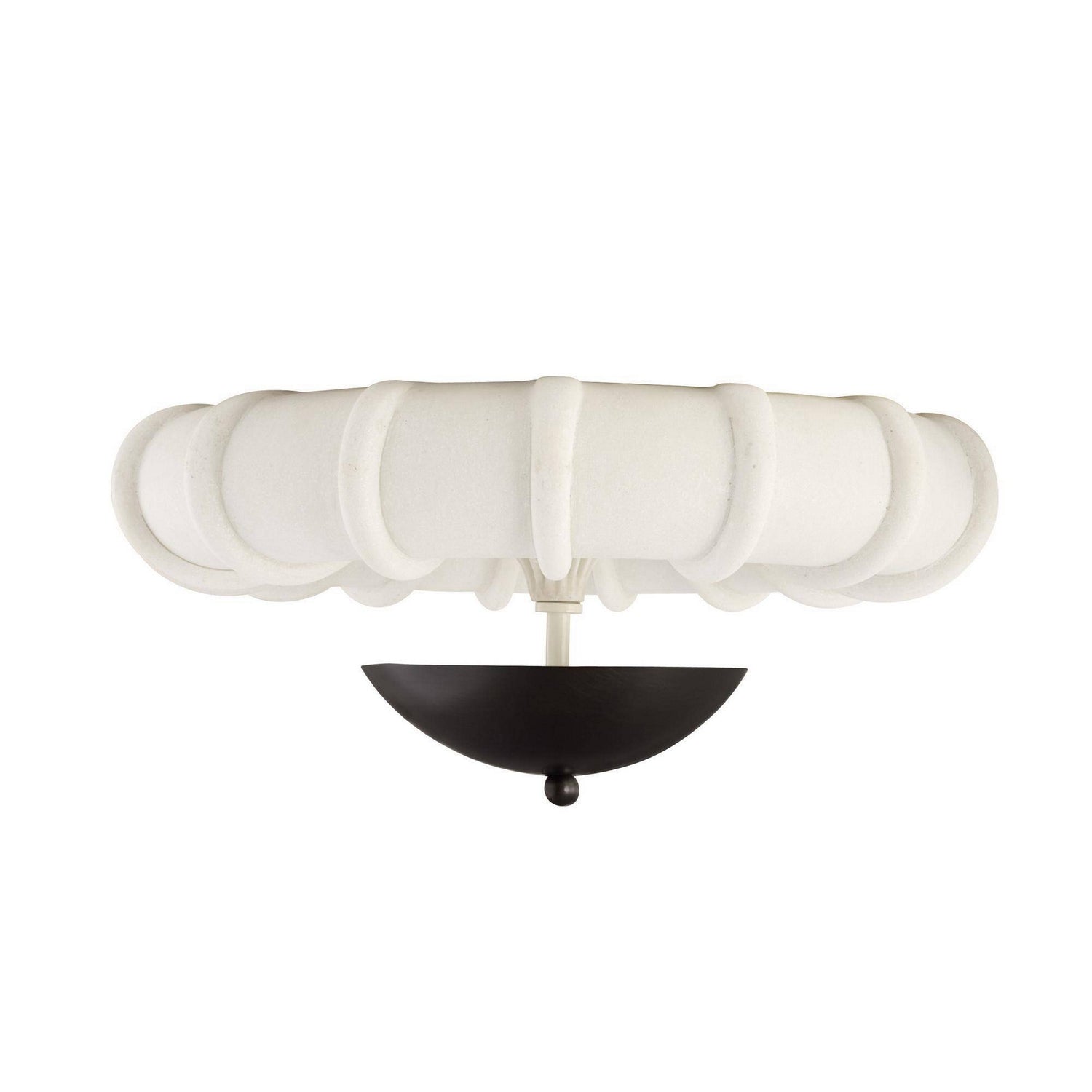 Arteriors - DFC36 - LED Flush Mount - Camella - Ivory/English Bronze
