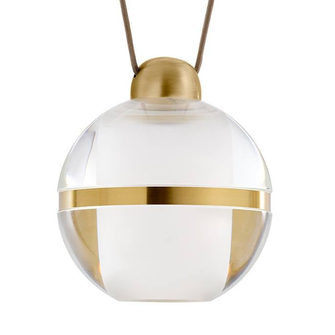 Arteriors - DLC57 - LED Suspendu - Noble - Laiton clair/antique