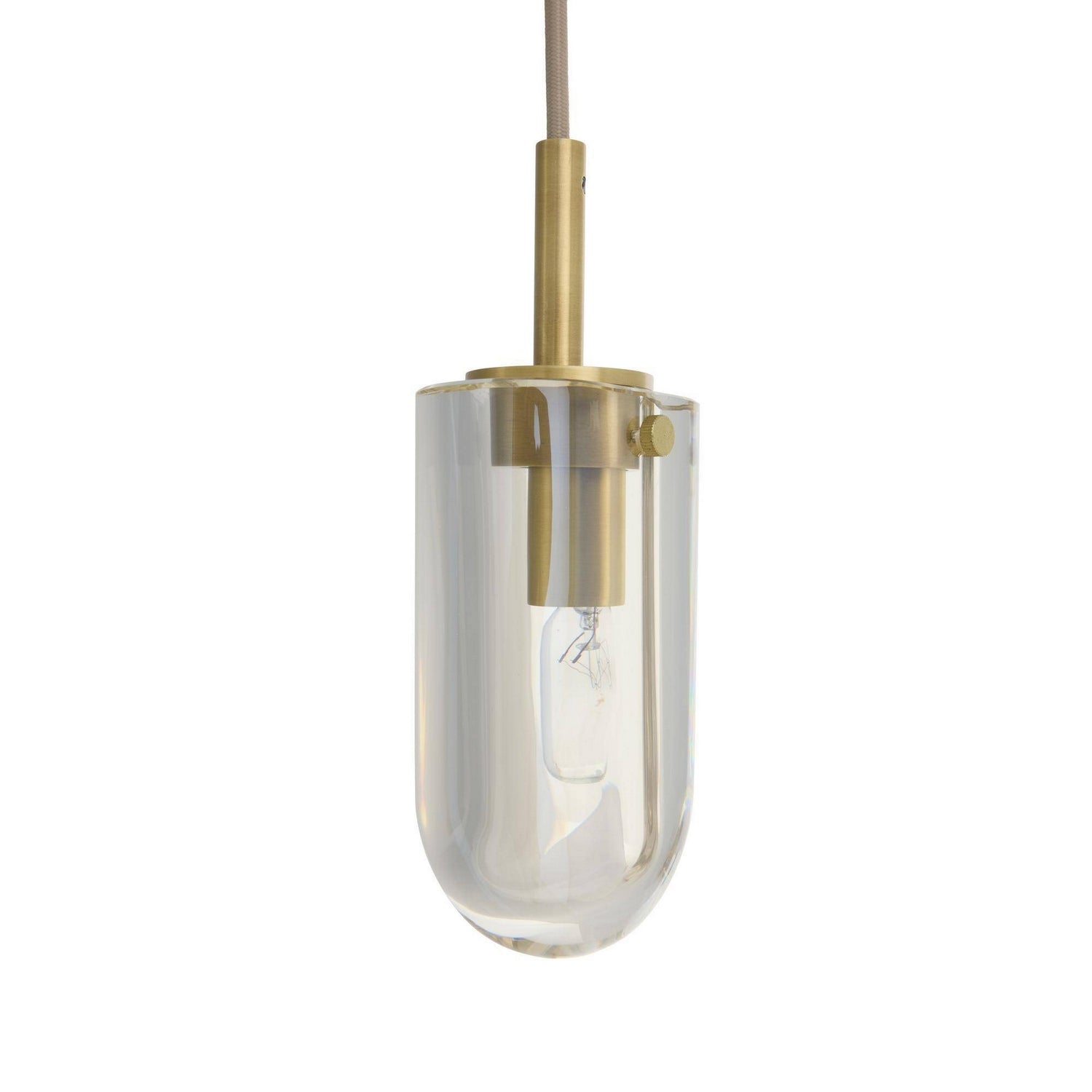 Arteriors - DPC29 - Trois Lumières Suspendu - Javier - Champagne/Laiton antique