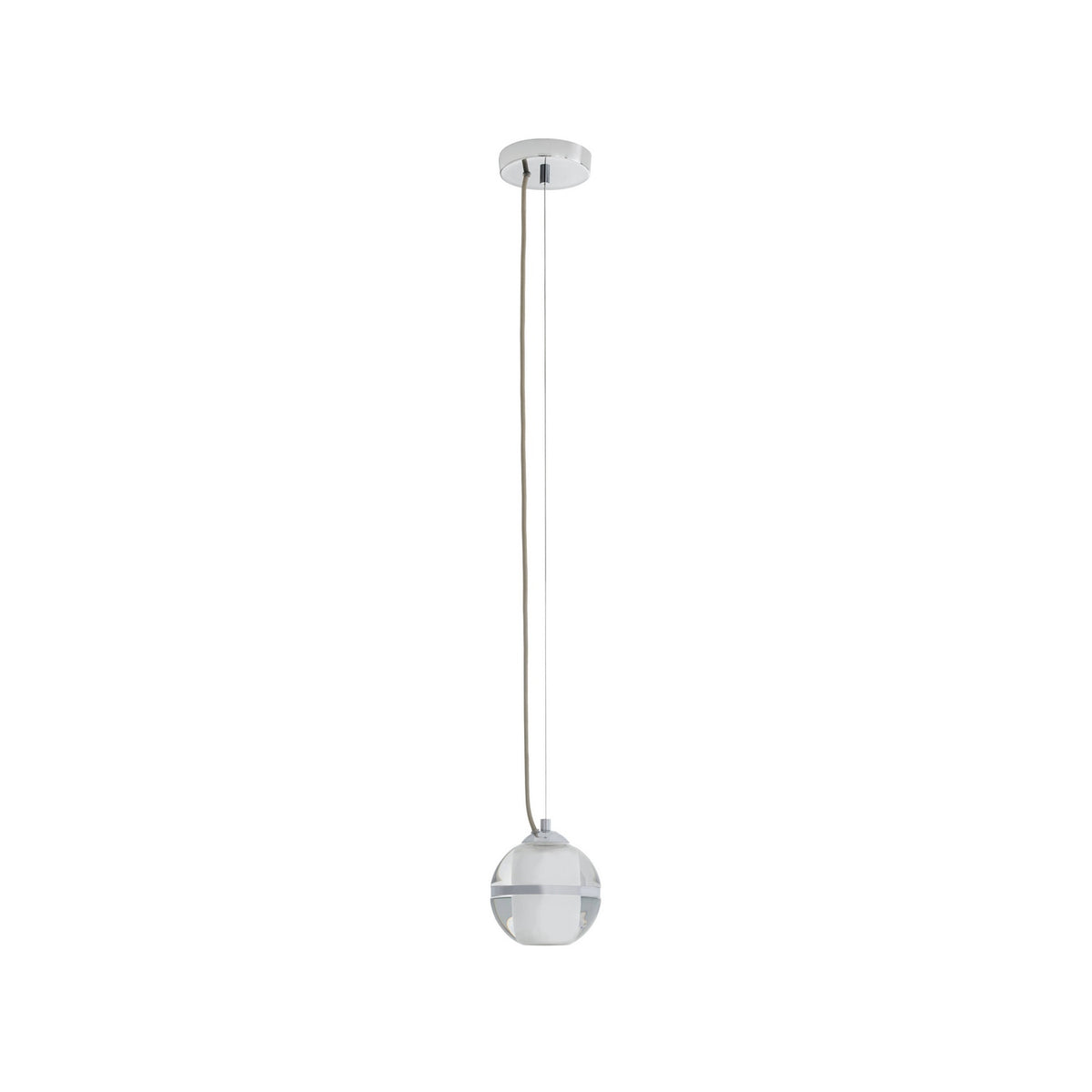 Arteriors DPC41 Noble Pendant in Chrome