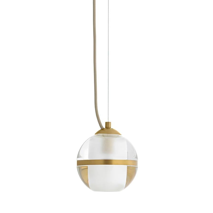 Arteriors DPC42 Noble Pendant in Antique Brass
