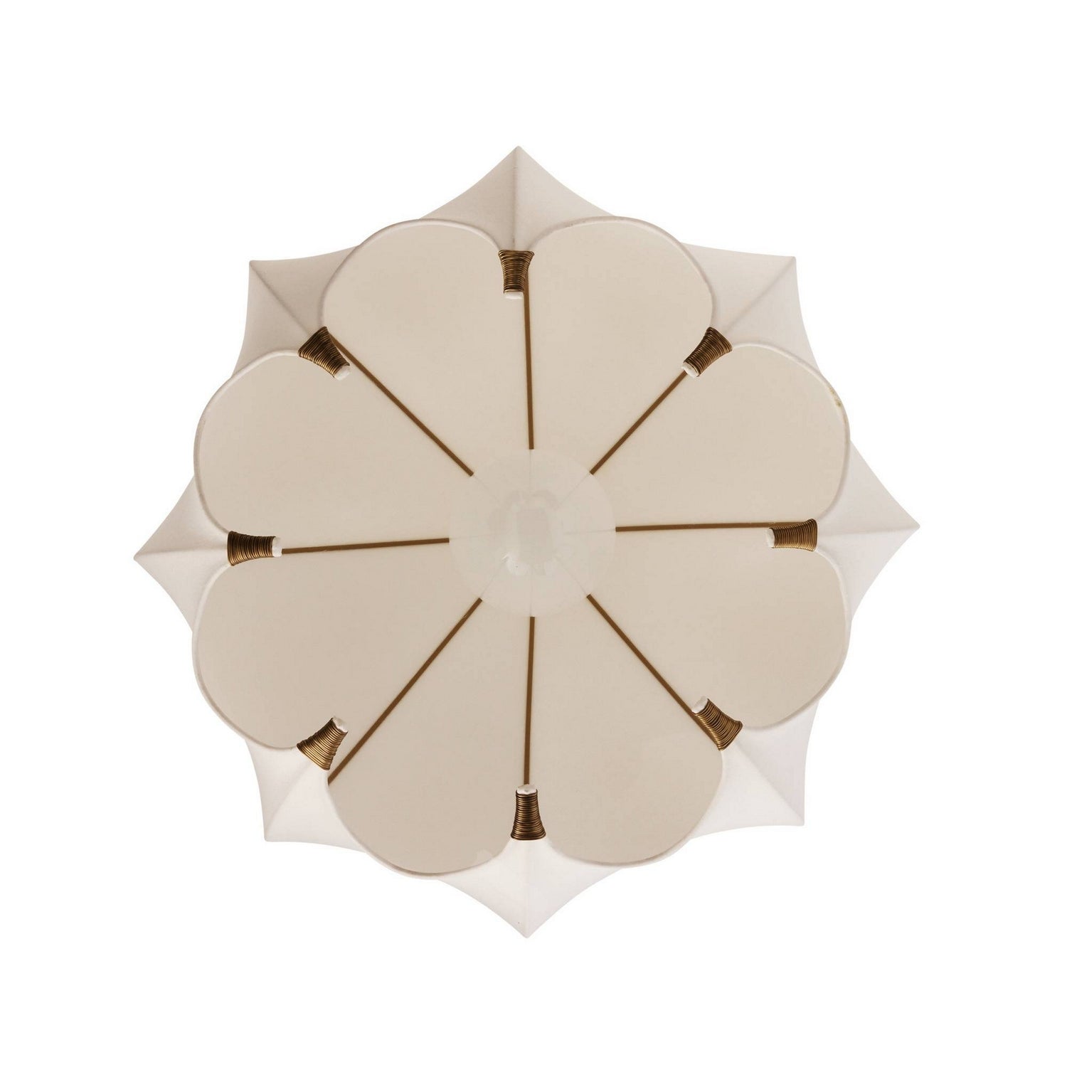 Arteriors - DSC17 - One Light Pendant - Lunaria - Ivory/Antique Brass