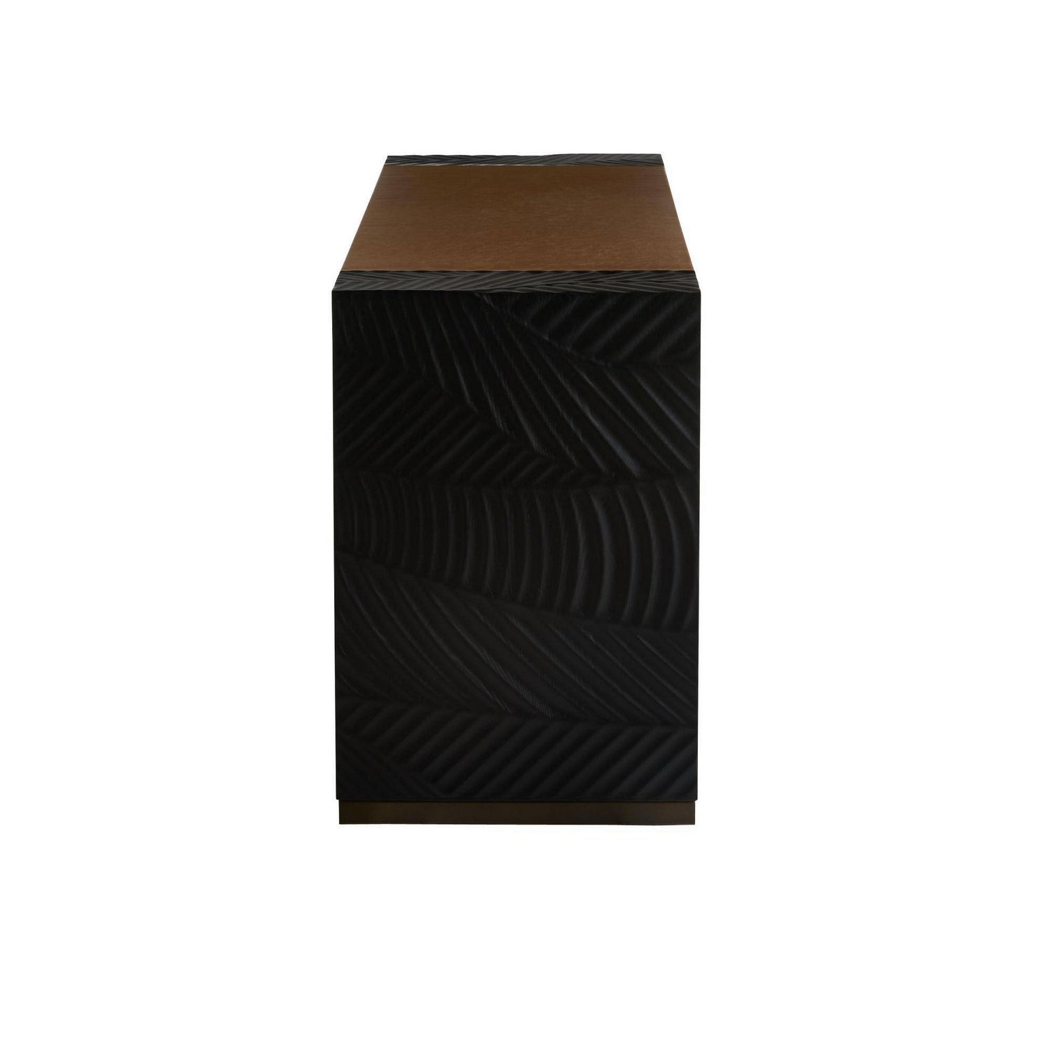 Arteriors - GDFLM01 - Console - Drift - Marron moucheté/Noir