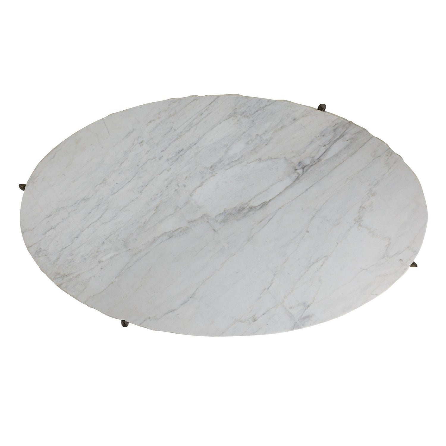Arteriors - GDFCM01 - Table basse - Muscadine - Marbre blanc/Bronze antique
