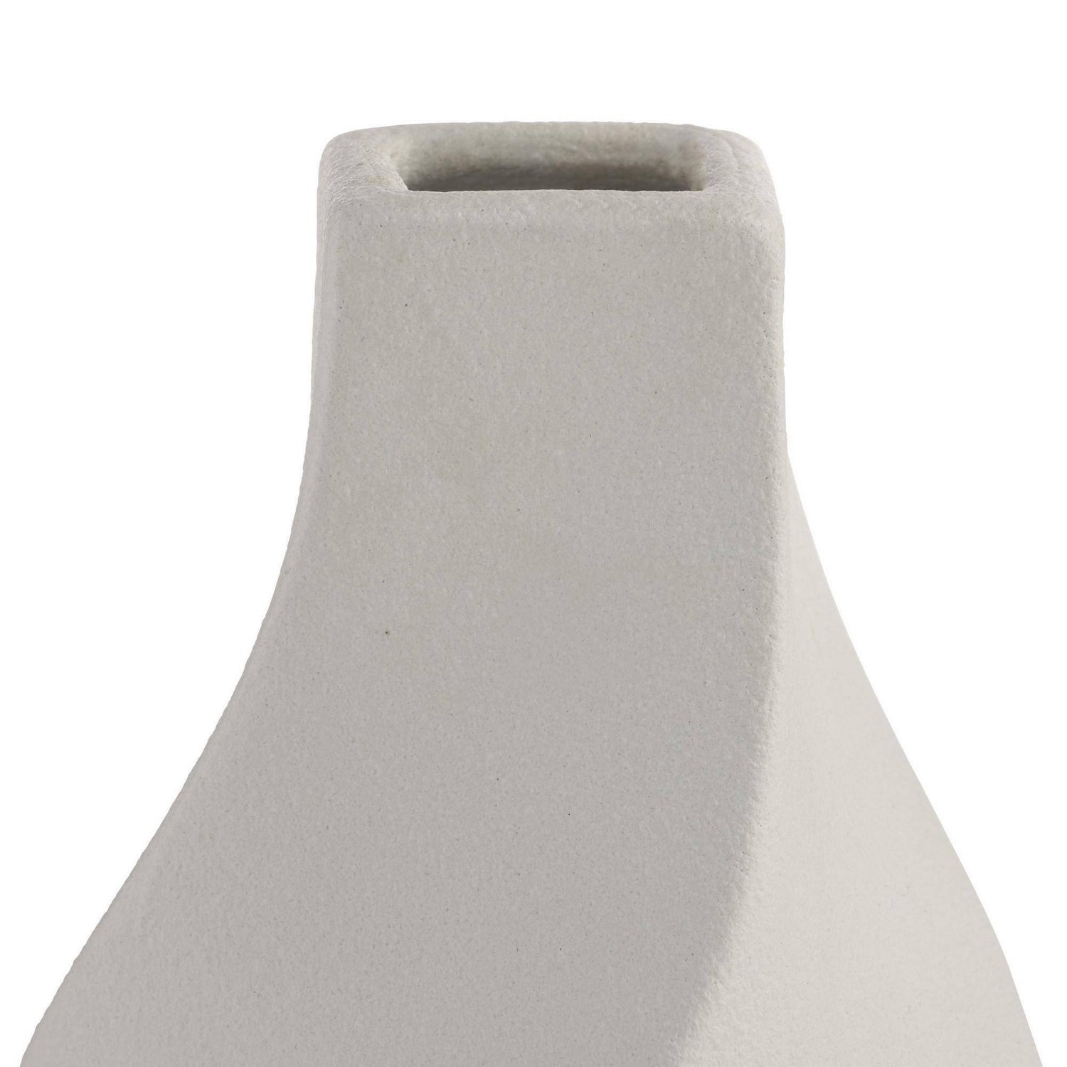 Arteriors - GDAVC02 - Vases, lot de 2 - Scylla - Blanc mat